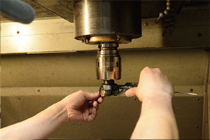 工具のサイズチェック