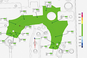 非接触による測定