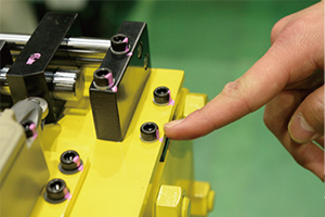 合いマークのチェック